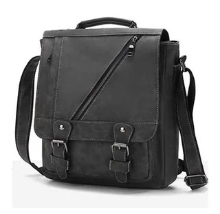 Мужской кожаный портфель. Модель DM-1632 - миниатюра 12