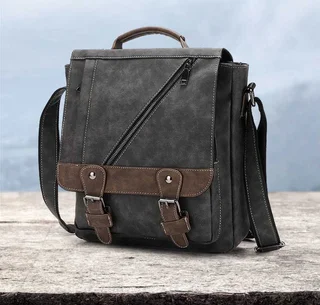 Мужской кожаный портфель. Модель DM-1632 - миниатюра 16