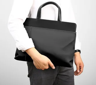 Мужской кожаный портфель. Модель DM-1636 - миниатюра 7