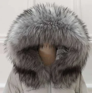 Женский меховой воротник. Модель 61532 - миниатюра 6