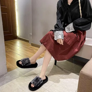 Женские комнатные тапочки. Модель DM-2629 - миниатюра 3