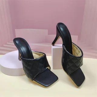 Женские тапочки на каблуке.  Модель DM-3090 - миниатюра 29