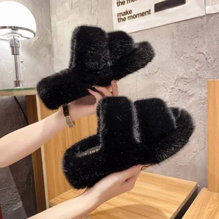 Женские комнатные тапочки . Модель DM-2624 - миниатюра 6