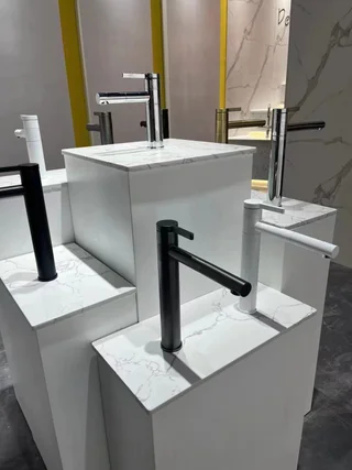 Смеситель раковинный выдвижной 360° PI-10145 - миниатюра 5