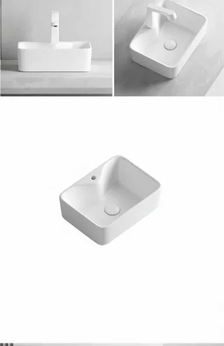Раковина накладная квадратная PI-10258 - миниатюра 11