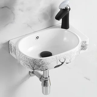 Раковина компактная настенная PI-10264 - миниатюра 4