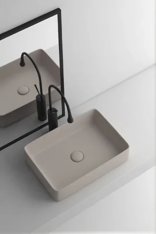 Раковина накладная квадратная PI-10269 - миниатюра 11