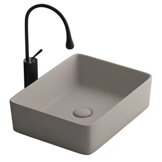 Раковина накладная квадратная PI-10269 - миниатюра 4