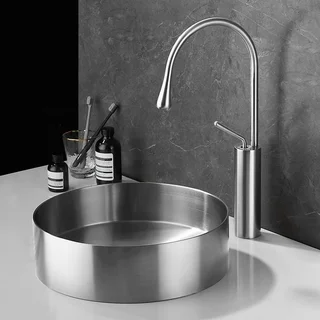Раковина накладная круглая PI-10271 - миниатюра 4