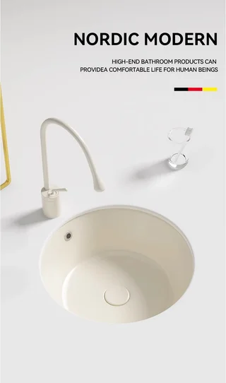 Раковина встраиваемая круглая PI-10275 - миниатюра 6