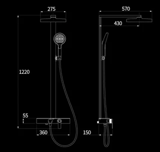 Душова система багатофункціональна PI-10486 - миниатюра 14