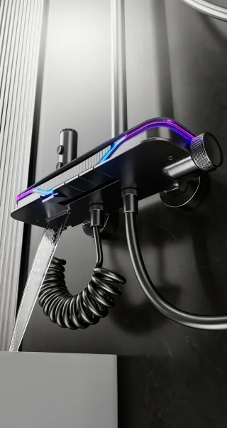 Смеситель для душа с верхней лейкой PI-10645 - миниатюра 14