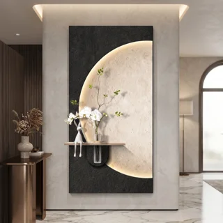 LED-картина чорно-біла з місяцем PI-11233