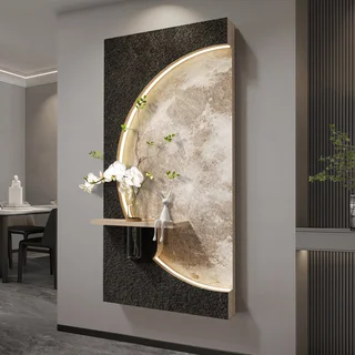 LED-картина чорно-біла з місяцем PI-11233 - миниатюра 2