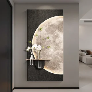 LED-картина чорно-біла з місяцем PI-11233 - миниатюра 4