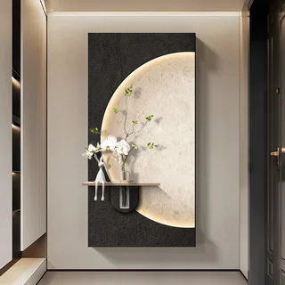 LED-картина чорно-біла з місяцем PI-11233 - миниатюра 5