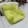 Зелёный, велюр в полоску