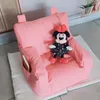 Розовый, снежный плюш