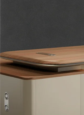 Стол руководителя с тумбой PI-1381 - миниатюра 9