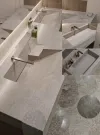 190 см, двойная раковина