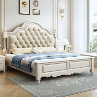 Кровать с мягким изголовьем PI-18549 - миниатюра 3
