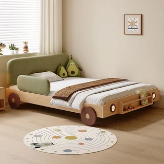 Кровать детская в форме машины PI-18557 - миниатюра 2