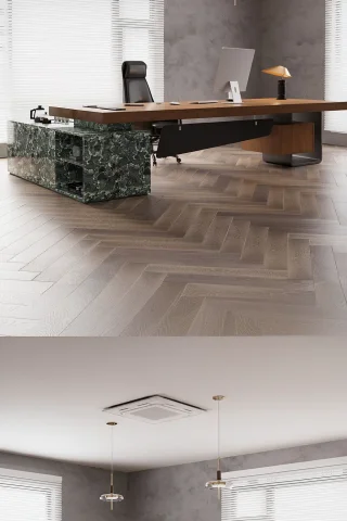 Стол руководителя с тумбой PI-19058 - миниатюра 10