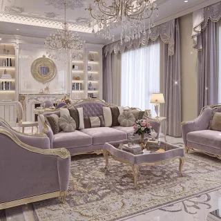 Класичний набір м'яких меблів PI-19331 - миниатюра 6