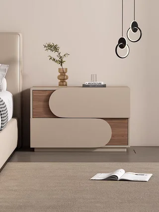 Прикроватная тумба с полками PI-1970 - миниатюра 2