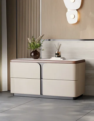 Прикроватная тумба с полками PI-1990 - миниатюра 7