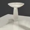 С ножкой, высокая
