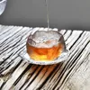 Вертикальная чашка, прозрачная + подставка, прозрачная