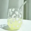 Большой с соломинкой