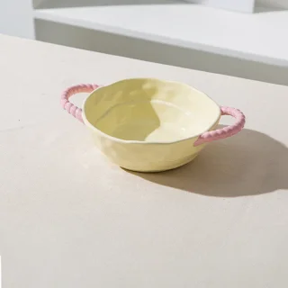Миска керамическая с ручками PI-22623 - миниатюра 7
