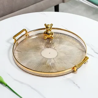Поднос круглой формы для сервировки PI-23473 - миниатюра 9