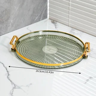 Поднос круглой формы для сервировки PI-23473 - миниатюра 7