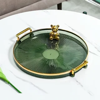 Поднос круглой формы для сервировки PI-23473 - миниатюра 10