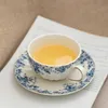 Чашка с блюдцем