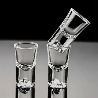 Рюмка с рельефным дном PI-25351 - миниатюра 2