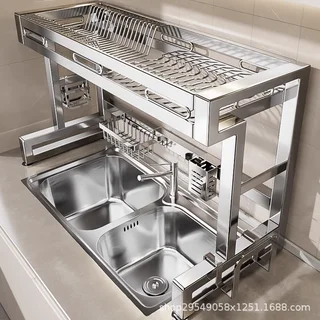 Полиця над мийкою кухонна PI-27509 - миниатюра 2