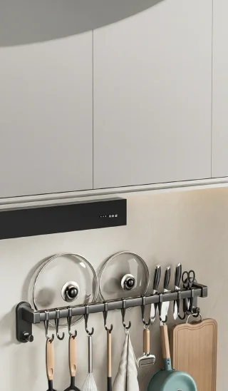 Кухонный рейлинг с крючками PI-27521 - миниатюра 11