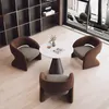 3 кресла + стол Ø80×75 см
