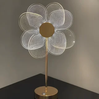 Настольная лампа Цветок PI-3884 - миниатюра 3