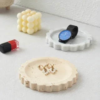 Поднос для ванной круглый с краем PI-5186 - миниатюра 4