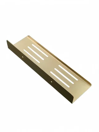 Полка для ванной золотая настенная PI-5513 - миниатюра 6