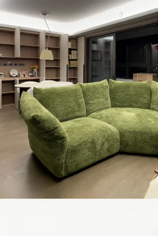 Кутовий модульний диван з велюру PI-6226 - миниатюра 15