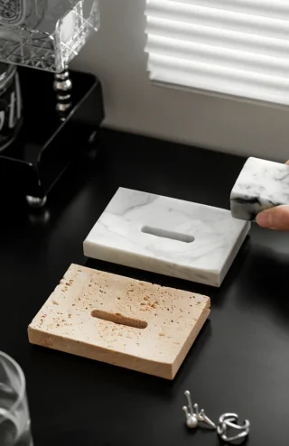 Подставка для мыла из камня PI-6550 - миниатюра 6