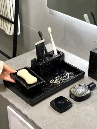 Подставка для мыла керамическая PI-6563 - миниатюра 3
