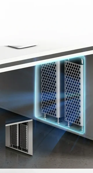 Стіл для співробітників з перегородкою PI-6875 - миниатюра 10