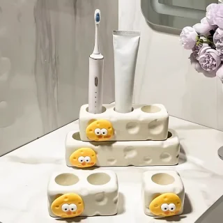 Набор для ванной с фигурками сыра PI-6982 - миниатюра 2